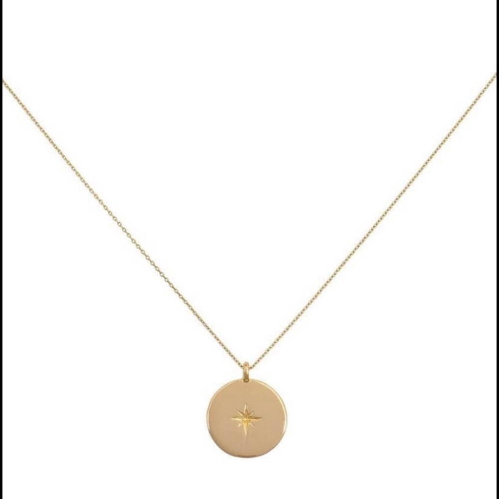 NWT & Gift Wrap Silver Starburst Necklace